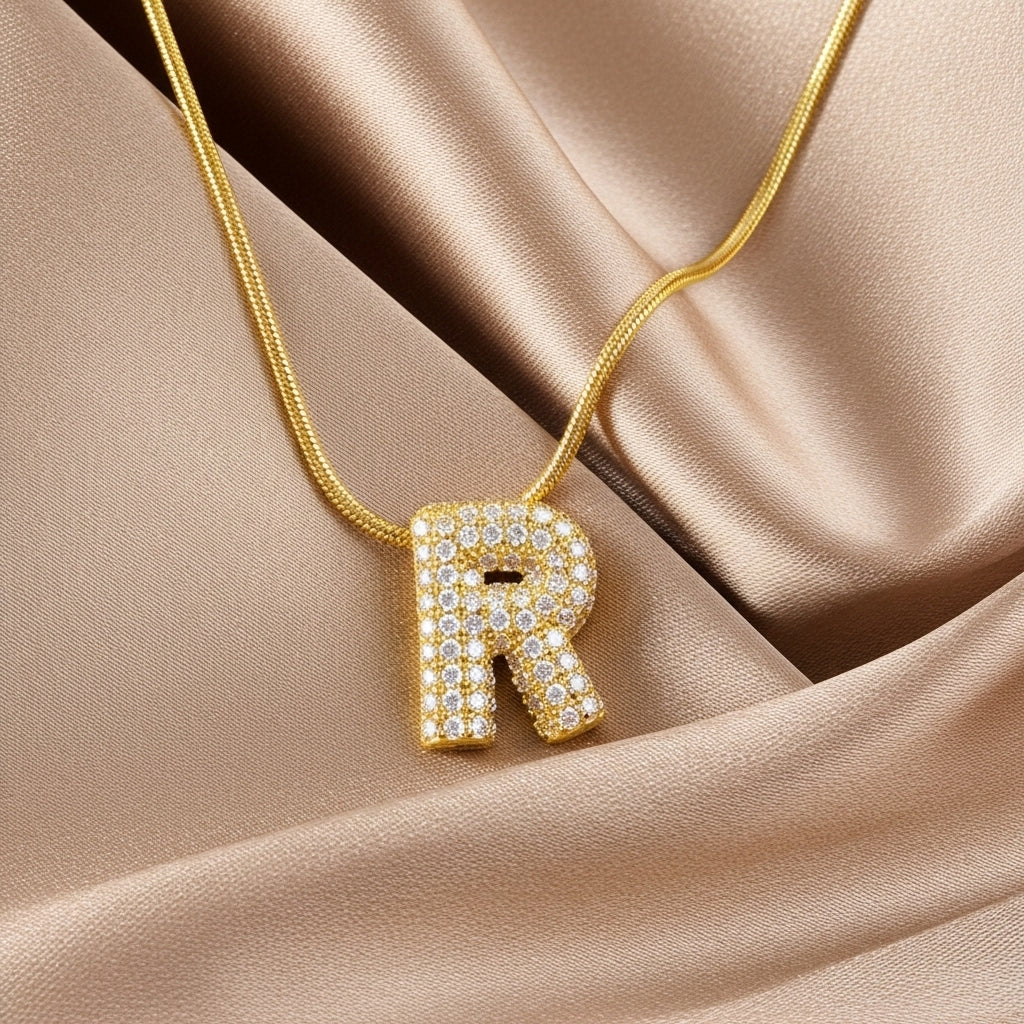 R — Alphabet Necklace