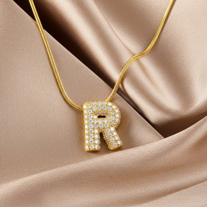 R — Alphabet Necklace