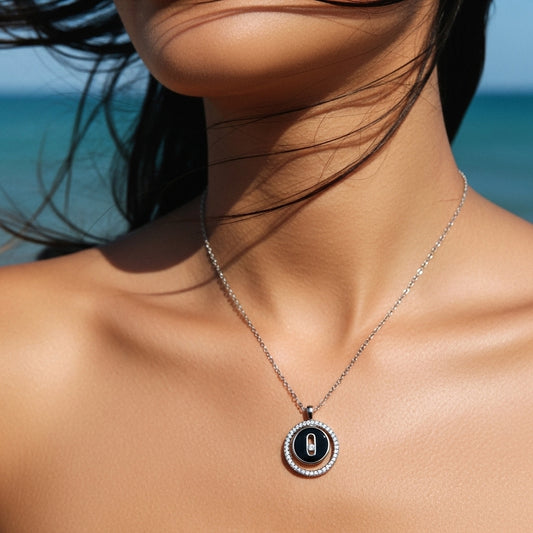The Zenith Halo Necklace