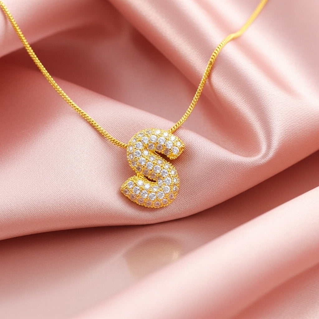 S — Alphabet Necklace