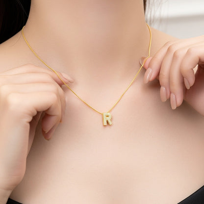 R — Alphabet Necklace