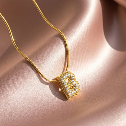 B — Alphabet Necklace