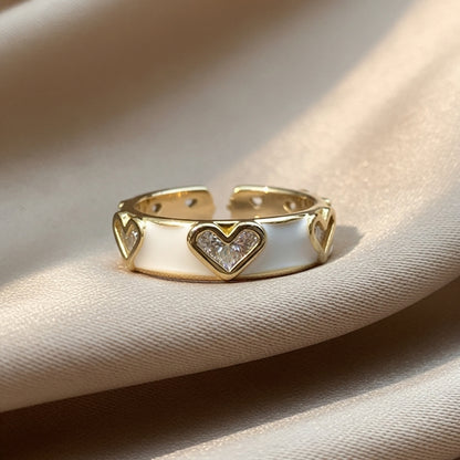 Ivory Heart Ring