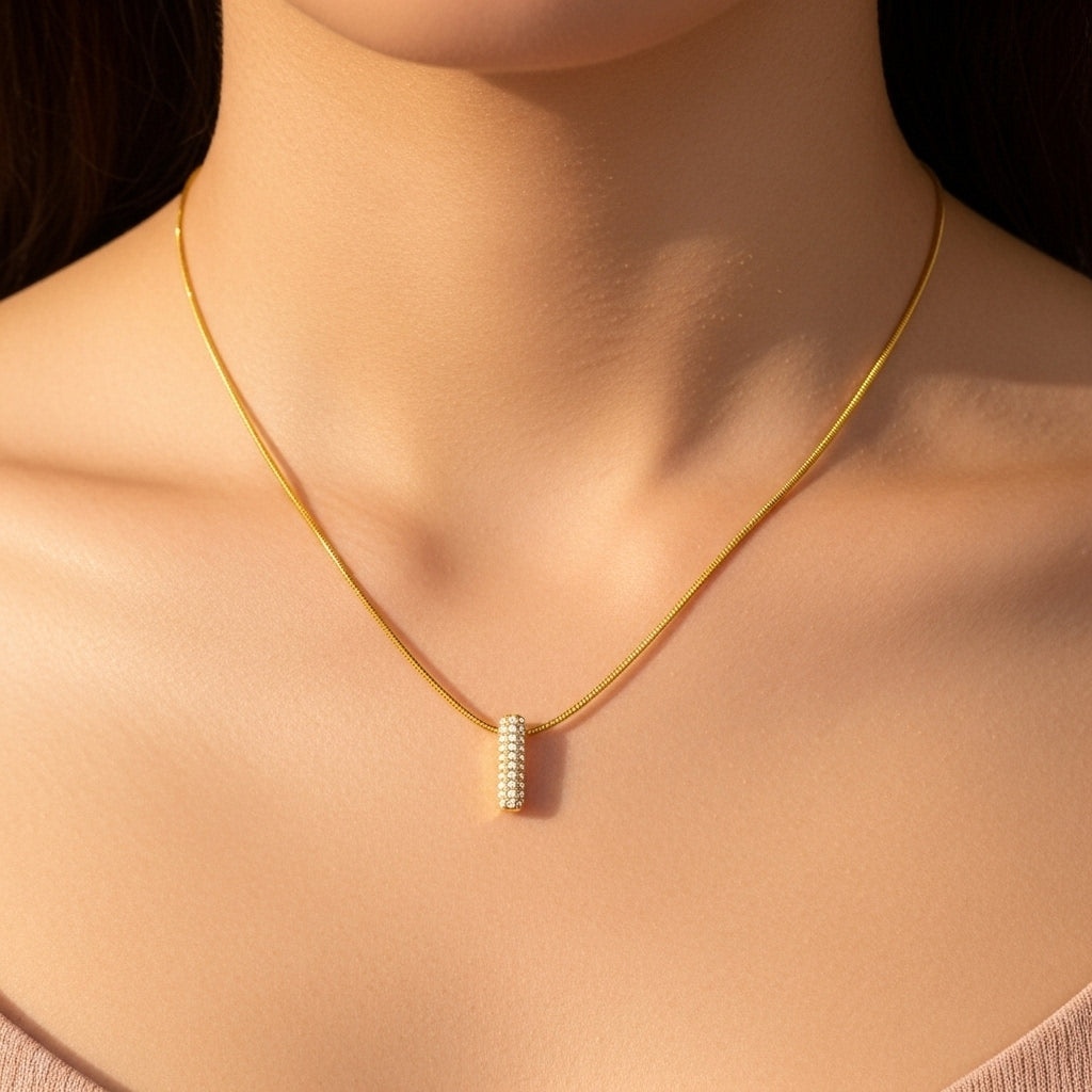 I — Alphabet Necklace