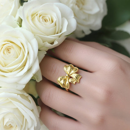 Gilded Knot Ring