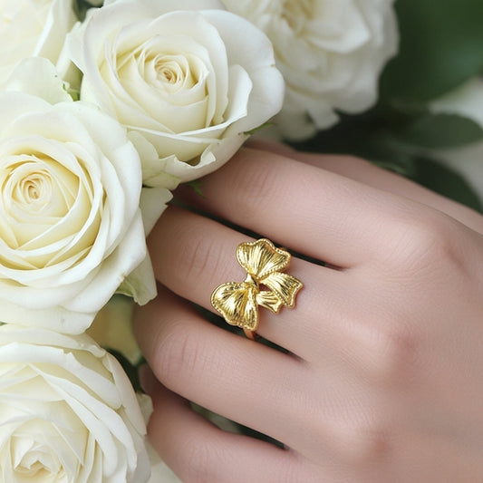 Gilded Knot Ring