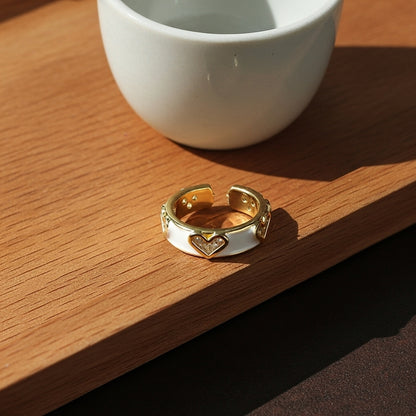 Ivory Heart Ring