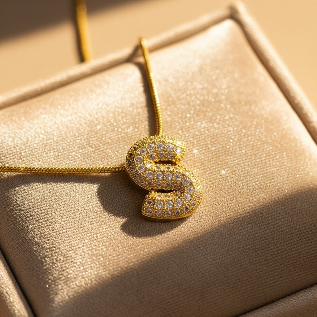 S — Alphabet Necklace