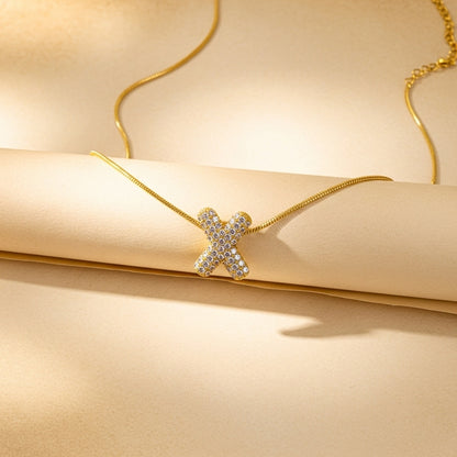 X — Alphabet Necklace