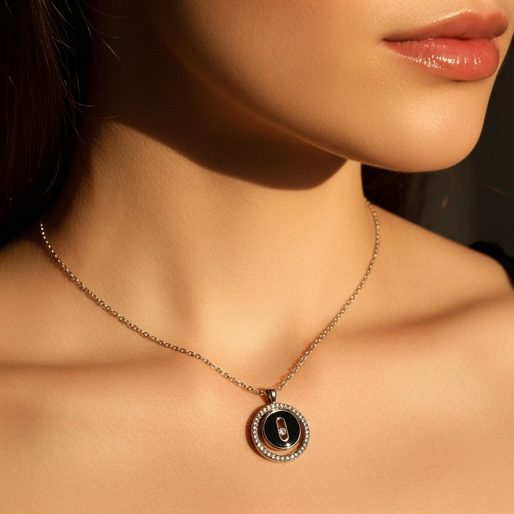 The Zenith Halo Necklace