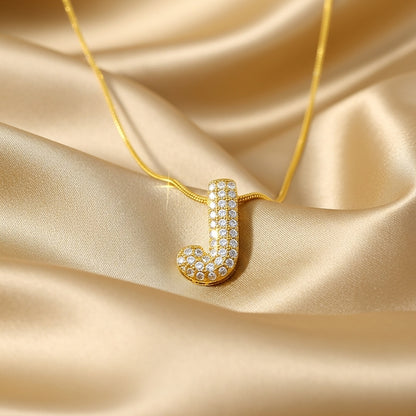 J — Alphabet Necklace