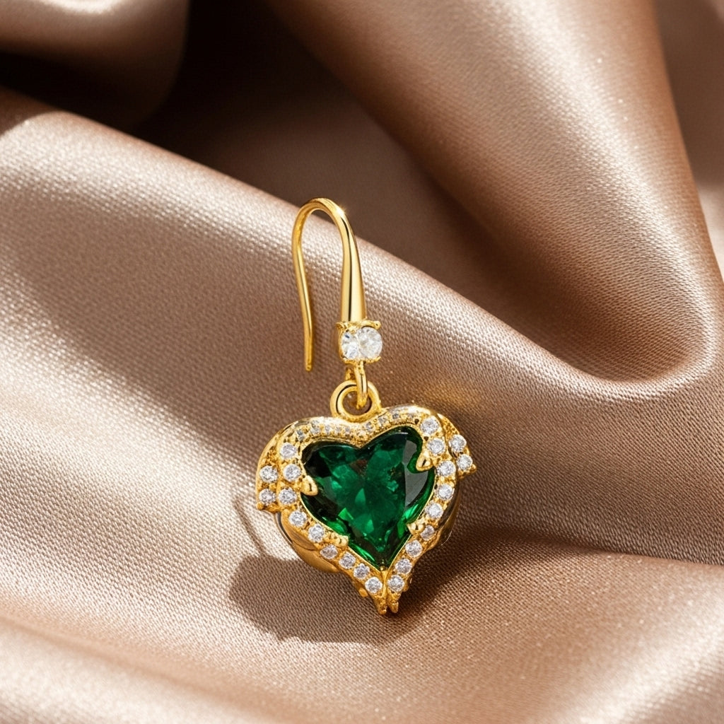 Cœur Émeraude Set