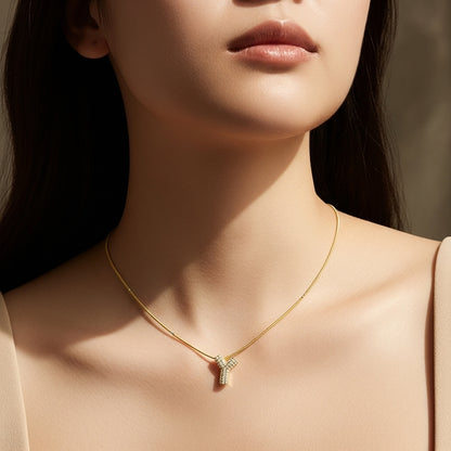 Y — Alphabet Necklace
