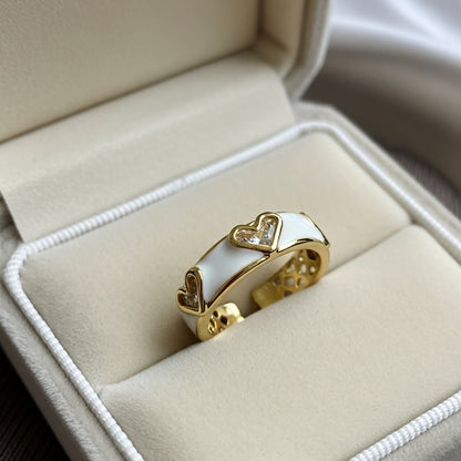 Ivory Heart Ring
