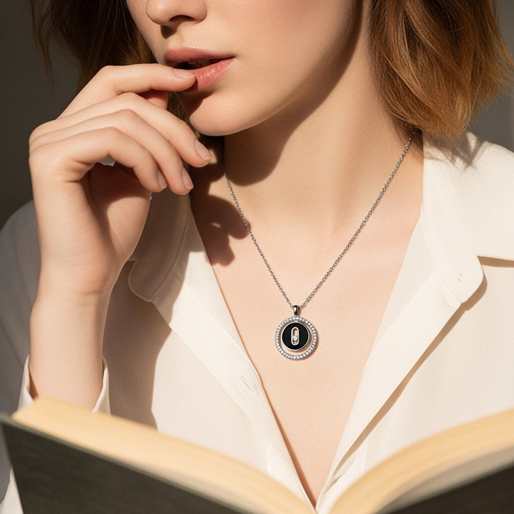 The Zenith Halo Necklace