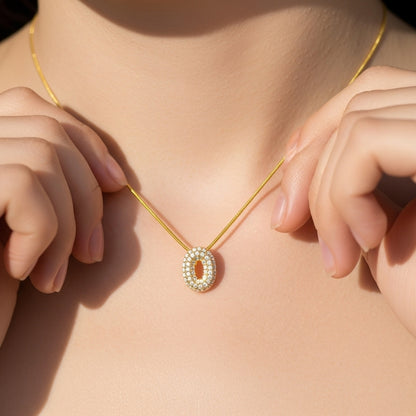 O — Alphabet Necklace