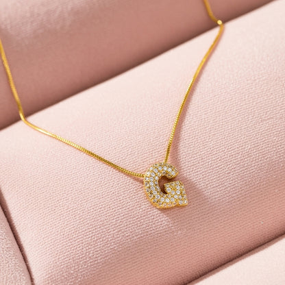 G — Alphabet Necklace