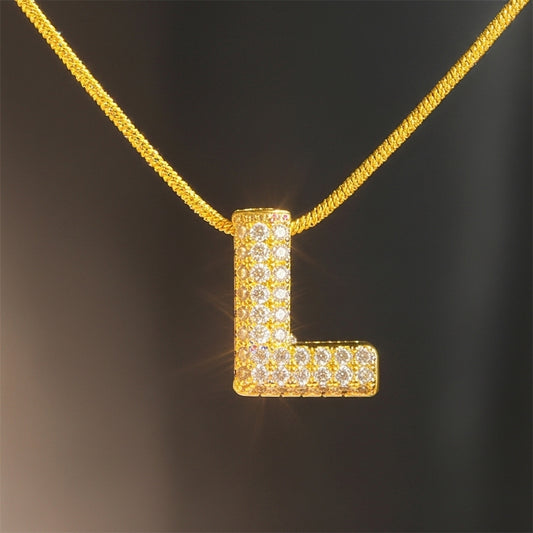 L — Alphabet Necklace