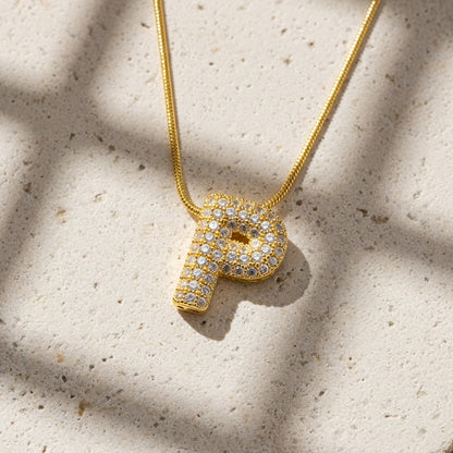 P — Alphabet Necklace