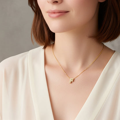 F — Alphabet Necklace