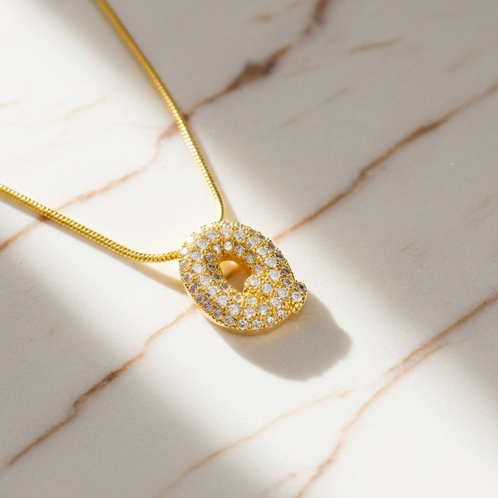 Q — Alphabet Necklace