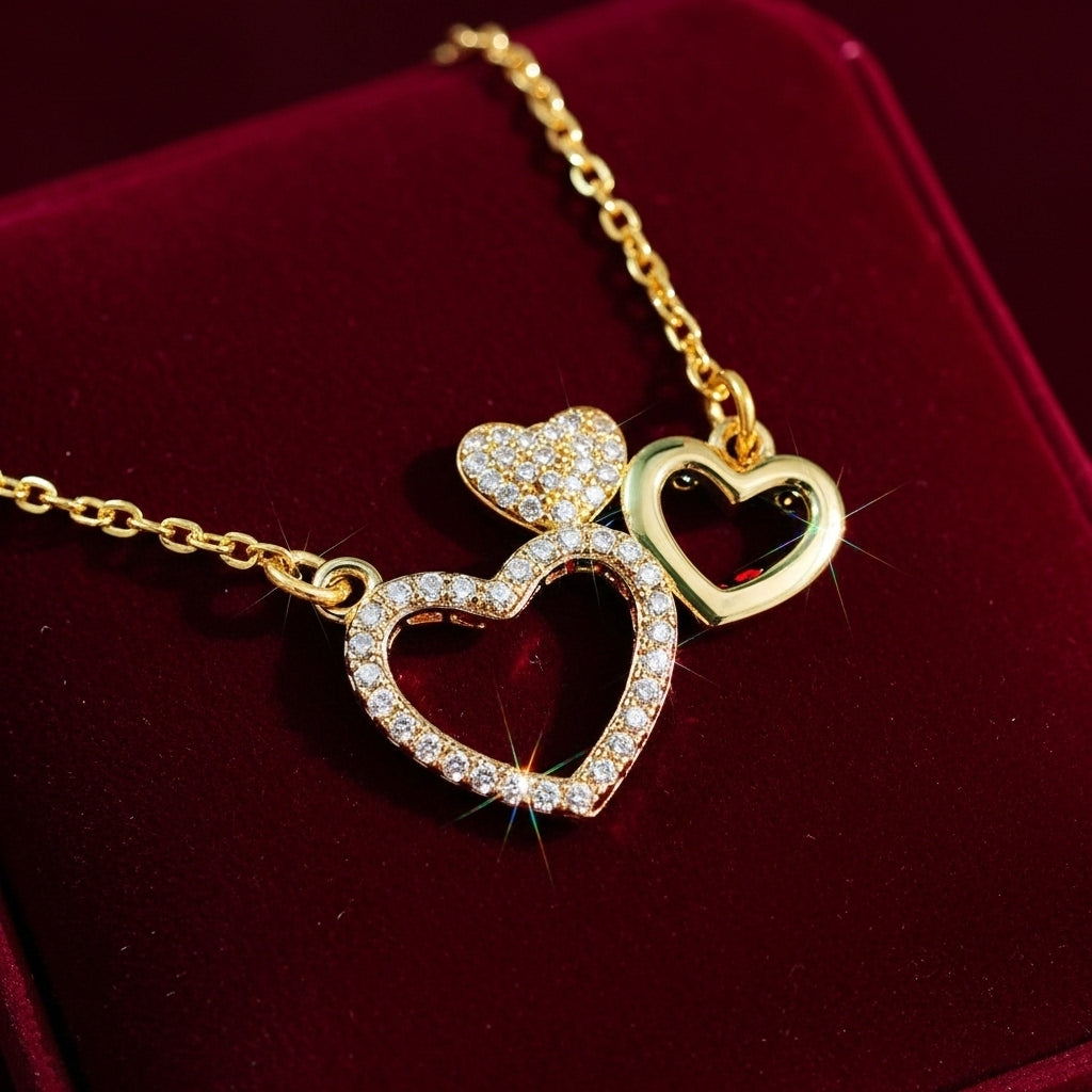 Cuddle Hearts Necklace