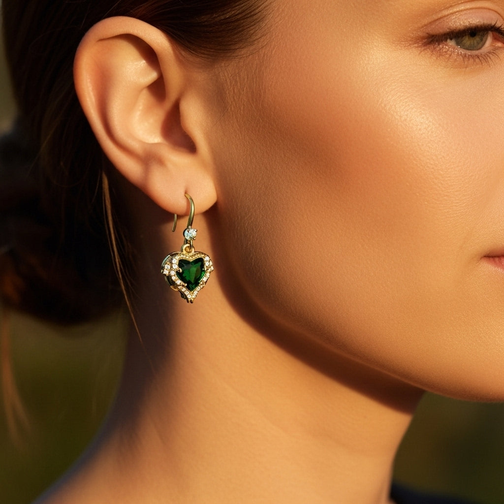 Cœur Émeraude Set
