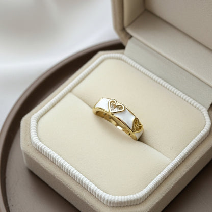Ivory Heart Ring