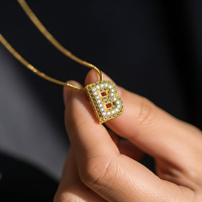 B — Alphabet Necklace