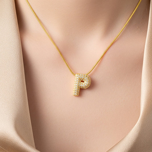 P — Alphabet Necklace