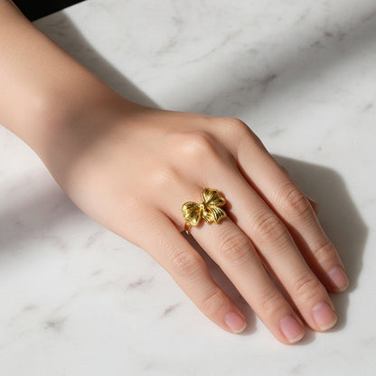 Gilded Knot Ring