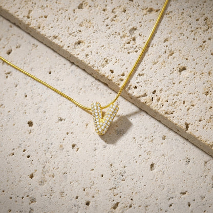V — Alphabet Necklace