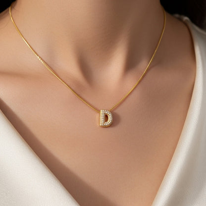 D — Alphabet Necklace