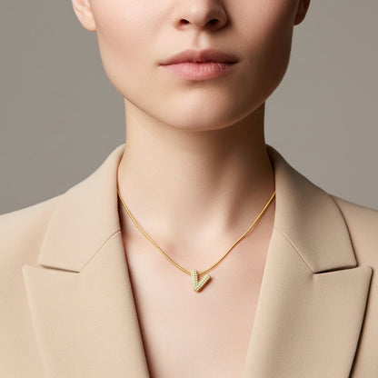V — Alphabet Necklace