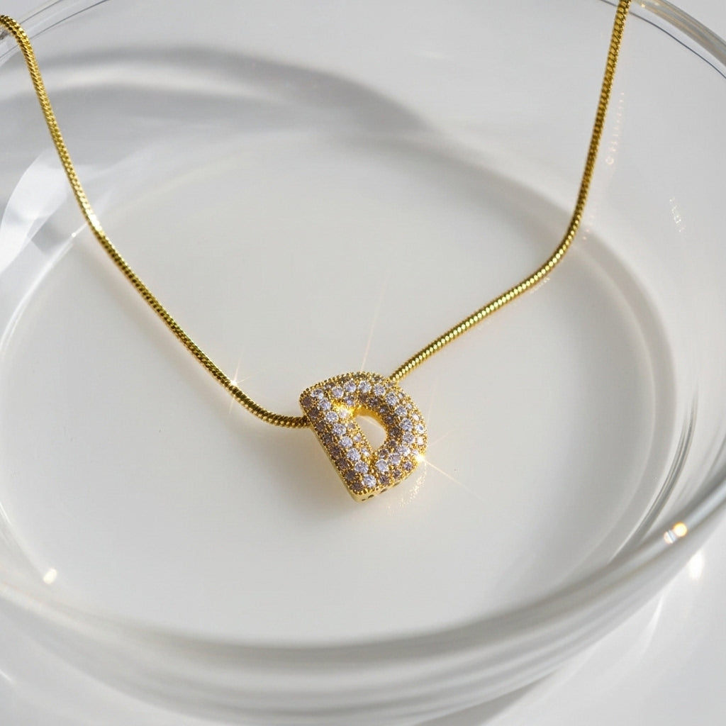 D — Alphabet Necklace