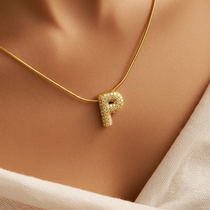 P — Alphabet Necklace