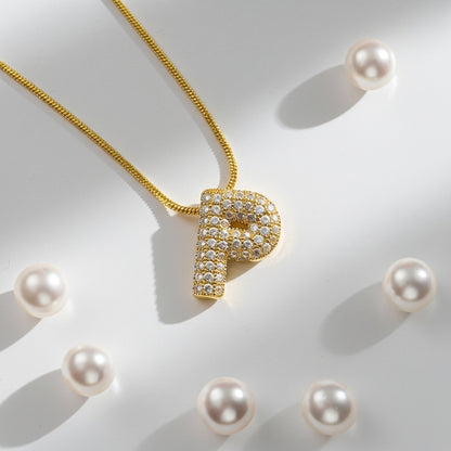 P — Alphabet Necklace