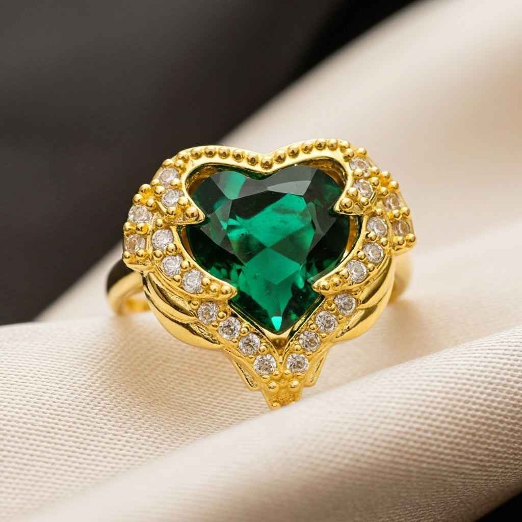 Cœur Émeraude Set