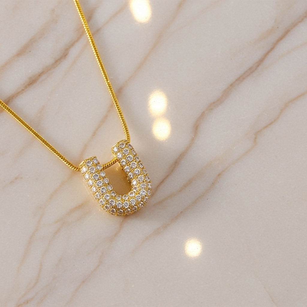 U — Alphabet Necklace