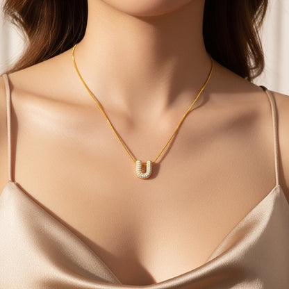U — Alphabet Necklace