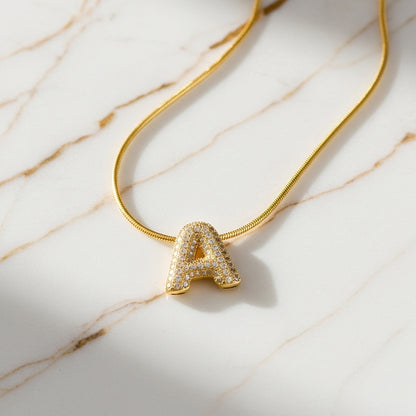 A — Alphabet Necklace