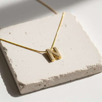N — Alphabet Necklace