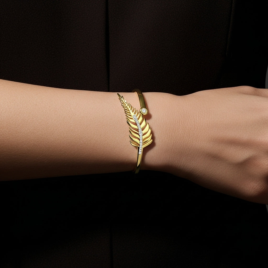 Aura Plume Bangle