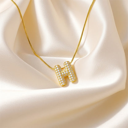 H — Alphabet Necklace